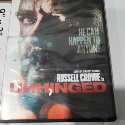 Lionsgate Unhinged (DVD, 2020) R 90 Min Thriller Russell Crowe Commentary