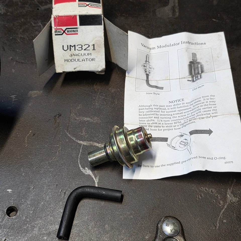 Modulador de vacío de transmisión ajustable Hot Rod HD 1969-1986 Turbo 350 TH400 Foto 2 de 4