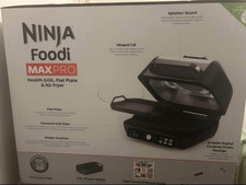 Ninja Foodi MAX Pro Health Grill Flat Plate Air Fryer AG651UK 2460W