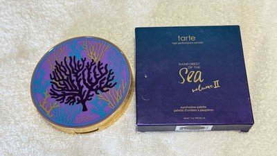 tarte Rainforest of the Sea Volume II Eyeshadow Palette Shimmer Pressed Powder