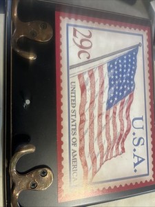 Vintage Style USA Flag 29c Postage Stamp