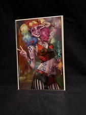 Harley Quinn #53 Foil Virgin Cover Signed & Remarked by Nathan Szerdy 