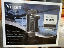 VULCAN  3KW ELECTRIC TITANIUM NANO SWIMMING POOL HEATER - 3 PIN PLUG IN UNIT