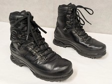 Meindl Black Leather Goretex Mountain Combat Bund Boots - Bundeswehr German Army