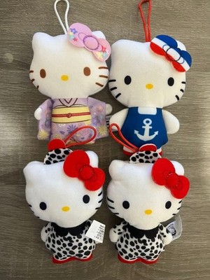 Sanrio Hello Kitty Plüsch Schlüsselanhänger Mac Collaboration Sammlerstück Sp...