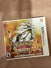 Pokémon Sun Nintendo 3DS Complete in Box CIB w/ Manual & Inserts Tested Working