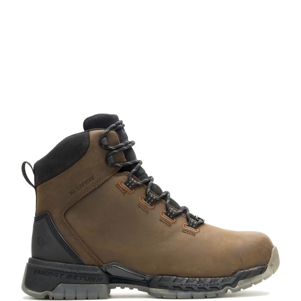 Wolverine Men's I-90 Rush Max 6" CarbonMax Work Boot (Dark Coffee in various sizes)