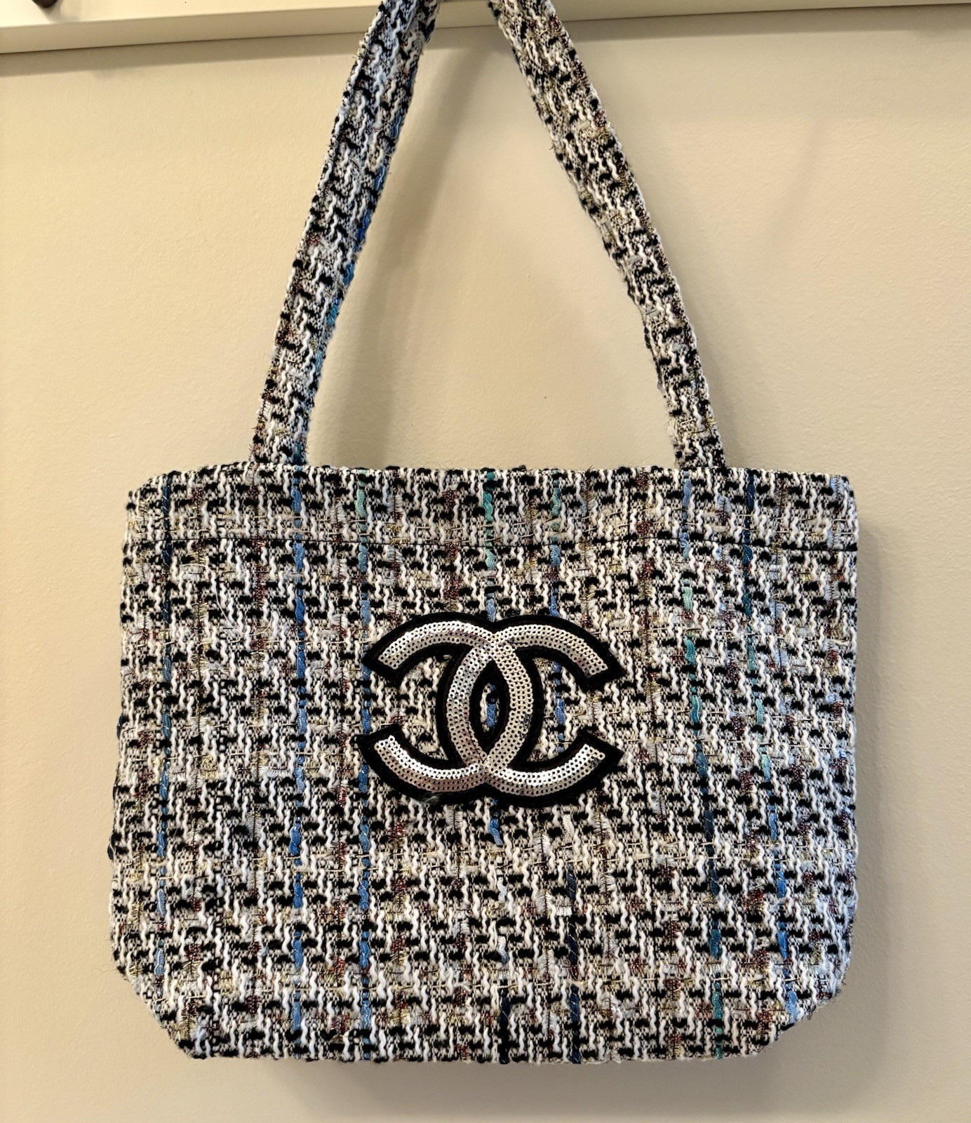 Borsa Chanel in tweed nuova autentica