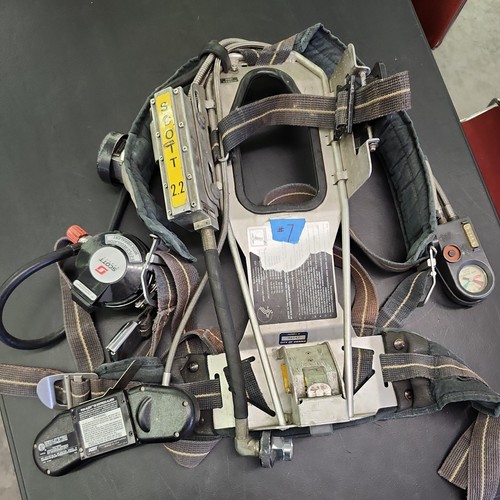 Scott 2.2 SCBA Harness PAK EZ Flo Regulator AIR SUPPLY | eBay