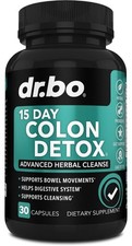 Dr. Bo Colon Cleanser Detox Pills - 15 Day In...
