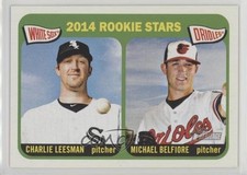 2014 Topps Heritage Rookie Stars Mike Belfiore Charlie Leesman Michael #74 3d5