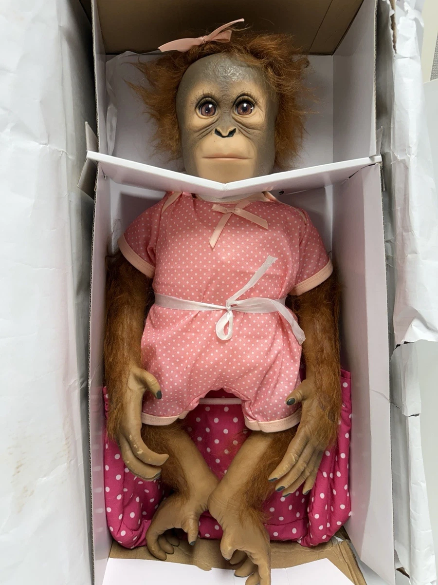 Ashton Drake Monkey Doll In Ashton Drake So Truly Real Dolls for