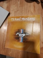 1973 Ford Mustang Sales Brochure Mach 1 Grande Convertible Oem Original 1973 Ford Mustang Sales Brochure Mach 1 Grande Convertible Oem Original
