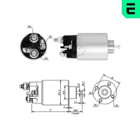 ERA Magnetschalter, Starter U.A. FüR Dacia, Nissan, Renault