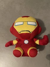 Ty Marvel-Figur Beanie Babies Iron Man Comic Plüschfigur Wie Neu Top