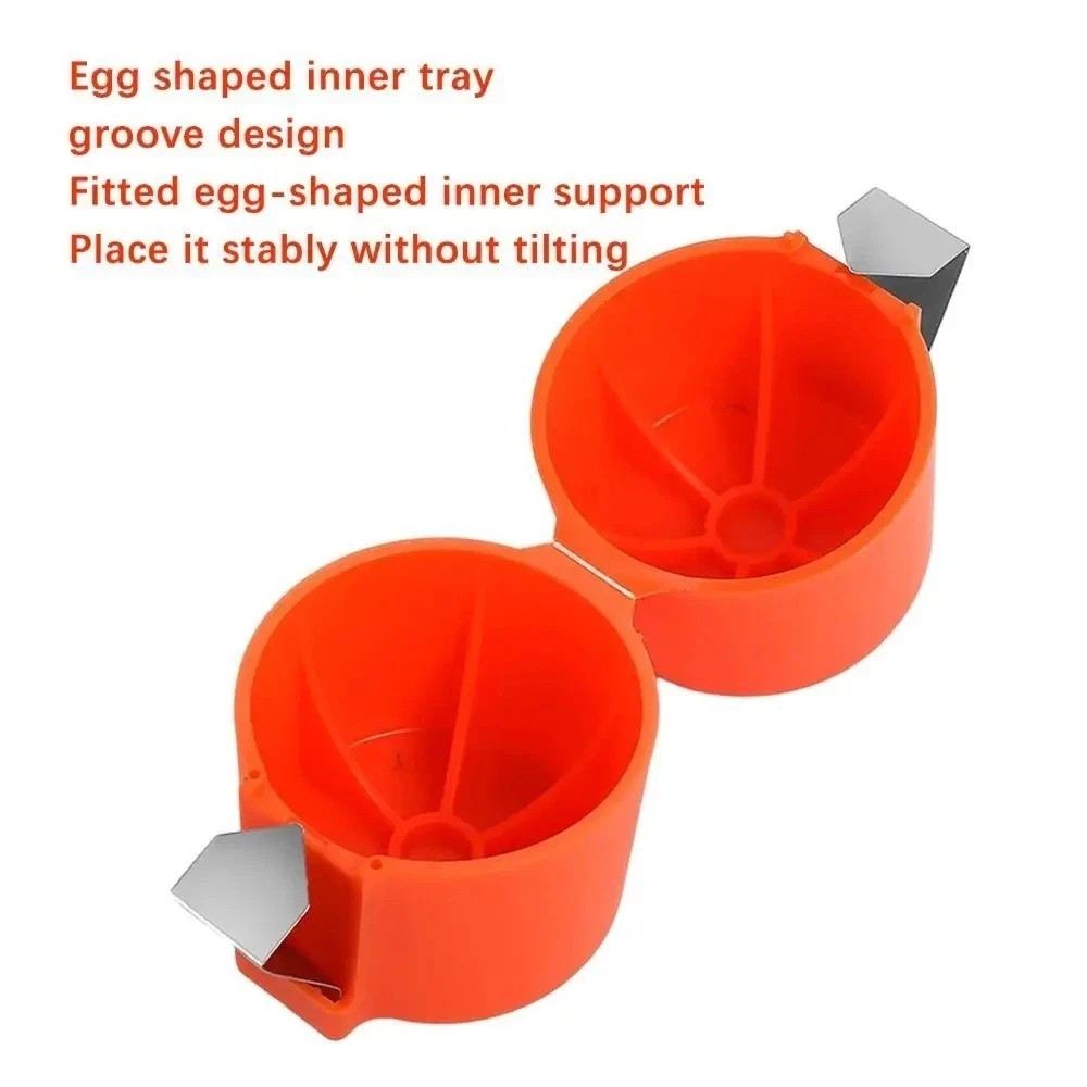 Egg Shell Opener Hard Boiled Egg Peeler Kitchen Tool for Cooking Camping