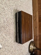 Vtg Faux Wood 3 Drawer 36 Audio Cassette Tape Storage Case Box Holder Woodgrain