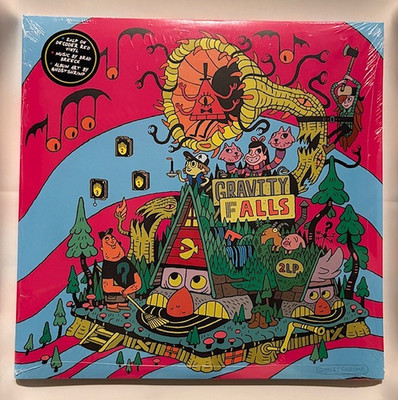 GRAVITY FALLS Soundtrack 2xLP Vinyl Decoder Red Limited iam8bit