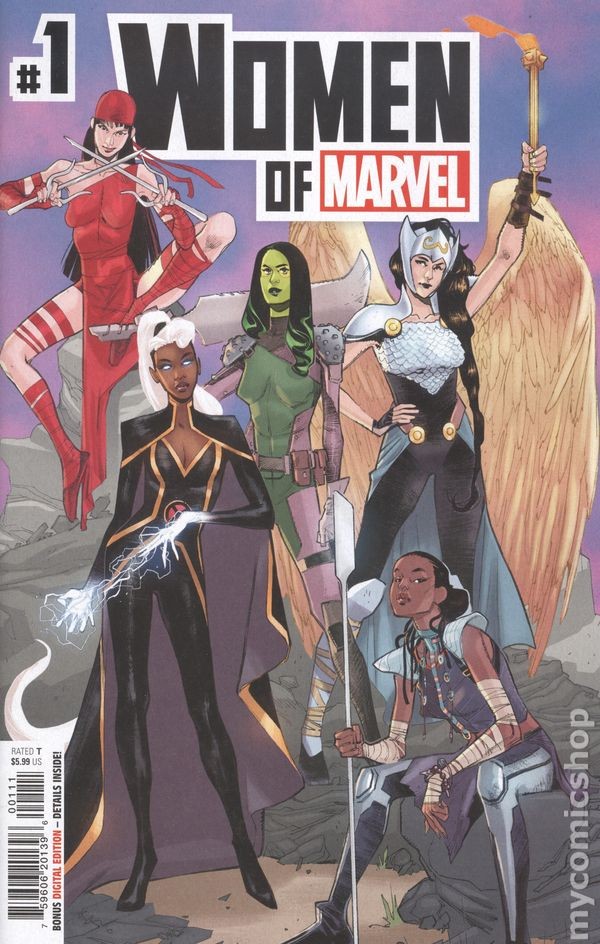 Women of Marvel 1A Pichelli VF 2021 Stock Image