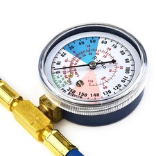 Auto Climatizzatori Raffreddamento Ricarica A/C R134a Tubo Con / Gasanzeige Kit