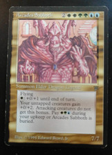 Arcades Sabboth – MTG Legends 1994 – Elder Dragon – Rare – good– English (A)