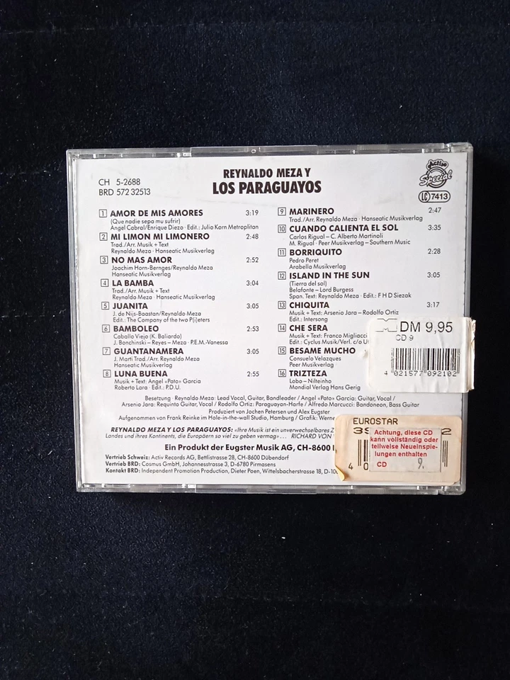  - Los Paraguayos - Reynaldo Meza - CD - Bild 2 von 2