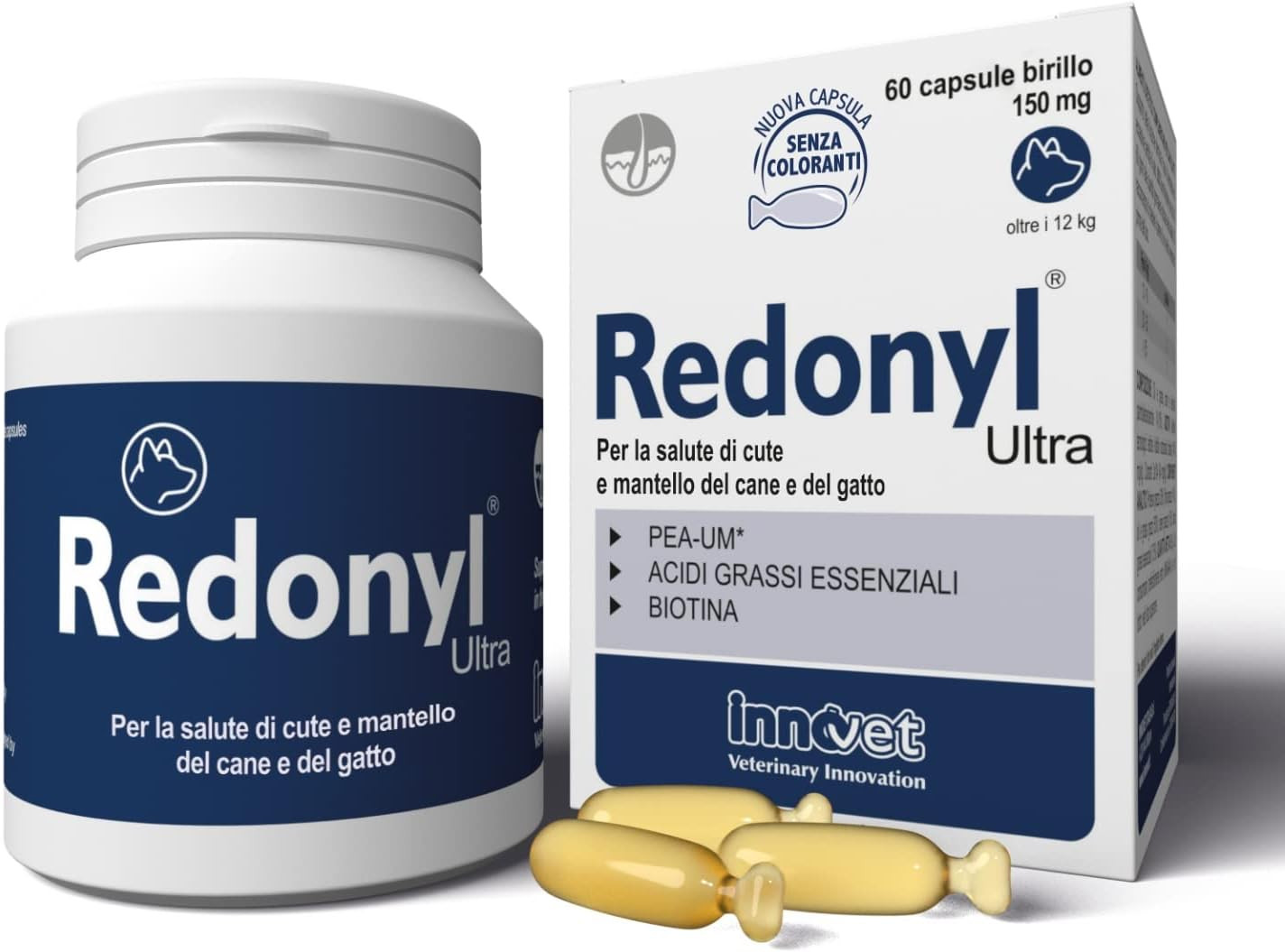 Redonyl Ultra 150 Mg - per La Salute Di Cute E Mantello Del Cane E Del Gatto - C