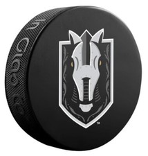 Henderson Silver Knights InGlasco AHL Logo Hockey Puck-Vegas Knights Affiliate
