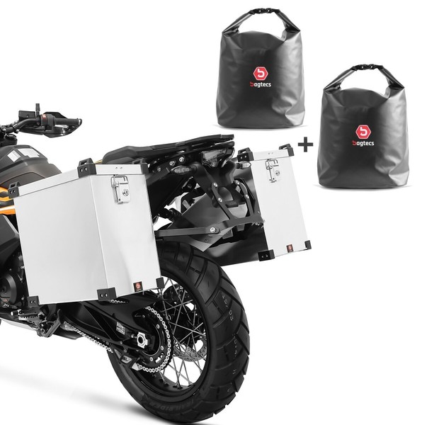 Alukoffer + Innentaschen FüR KTM 390 Adventure / Duke Namib 2X 35L-image