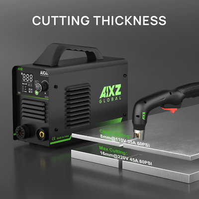 45A Air Plasma Cutter IGBT Non-Touch Non-HF Pilot Arc 220V Cutting Machine 2/4T
