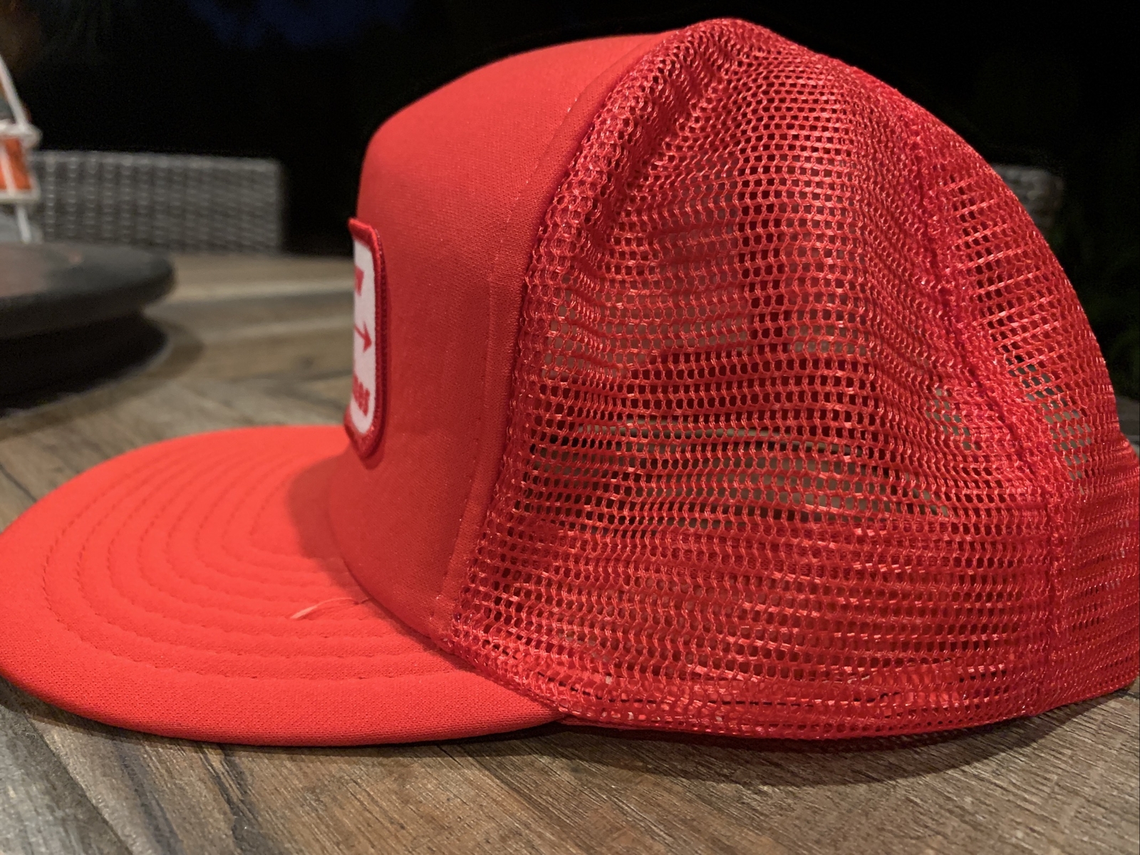 Red Arrow Freight Lines Patch Baseball Trucker Me… - image 5