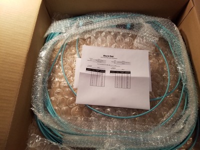 MTP-MTP 24 Stand Fiber BERK-TEK F-F 50/125 OM3 10Gig 55 Feet - Plenum