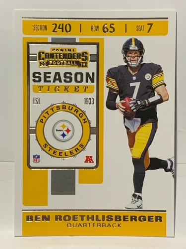 Ben Roethlisberger - 2004-2021 NFL Football Cards - You Pick - See Desc (g100) - Picture 37 of 110
