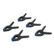 5 x Federzwingen Leimklemmen 60 mm Klemme Klammer Zwinge aus Kunststoff NEU