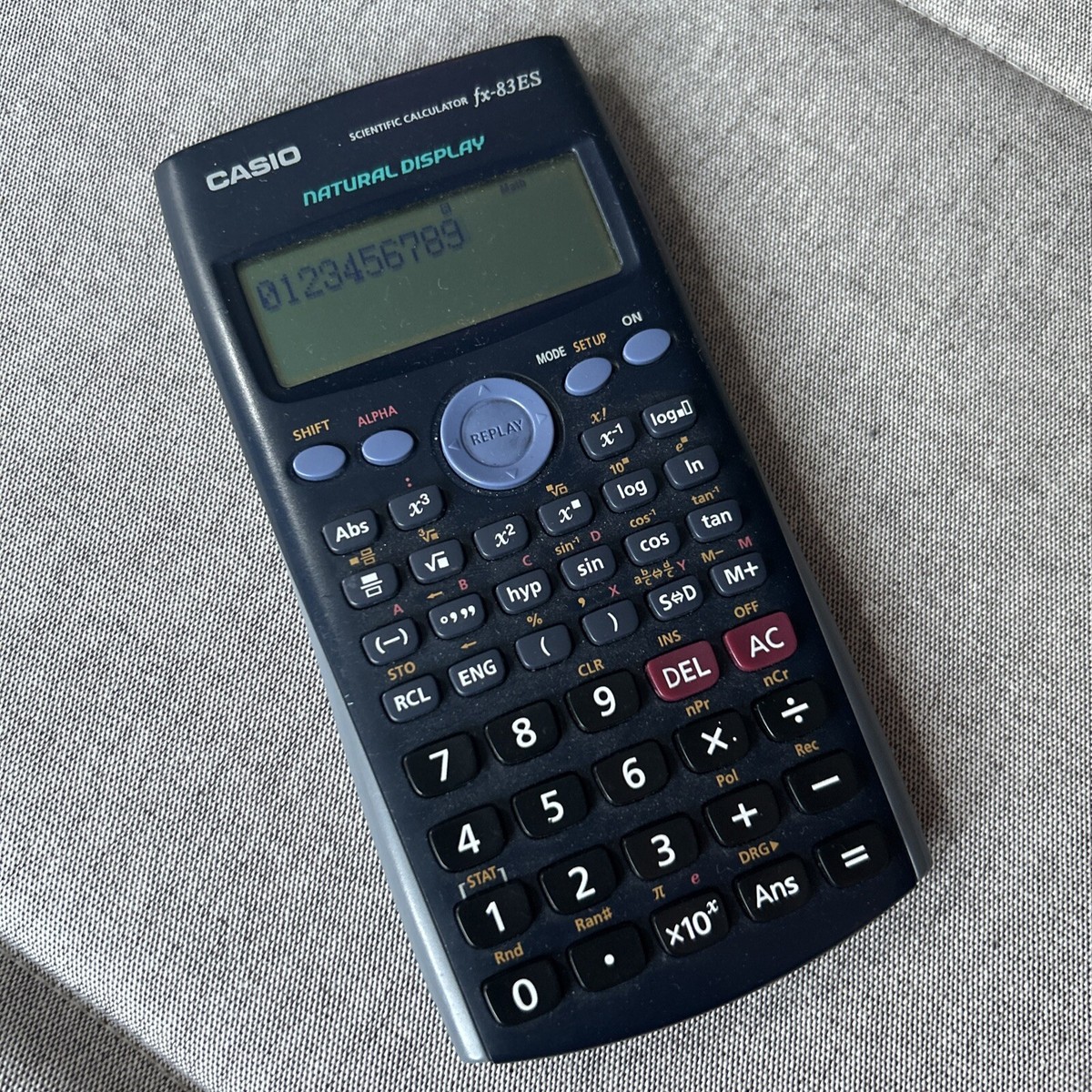 Casio FX-83GT Plus Scientific Calculator With Cover Good for