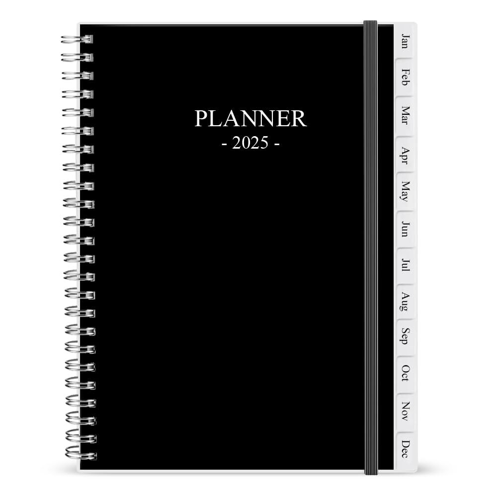 2025 Planner - Weekly & Monthly Planner Runs January 2025 to December 2025, 6...