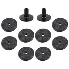 Lightweight Cymbal Felt Pack Drumming Practice Pads Drum Set