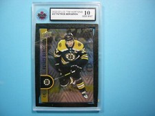 2022/23 UPPER DECK TIM HORTONS HOCKEY CARD #37 PATRICE BERGERON KSA 10 HORTON'S