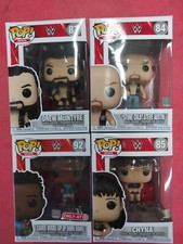 Wwe Lot Of 4 Funko Pops Xavier Woods 92 Exclusive. Drew 87. Chyna 85. Autin 84