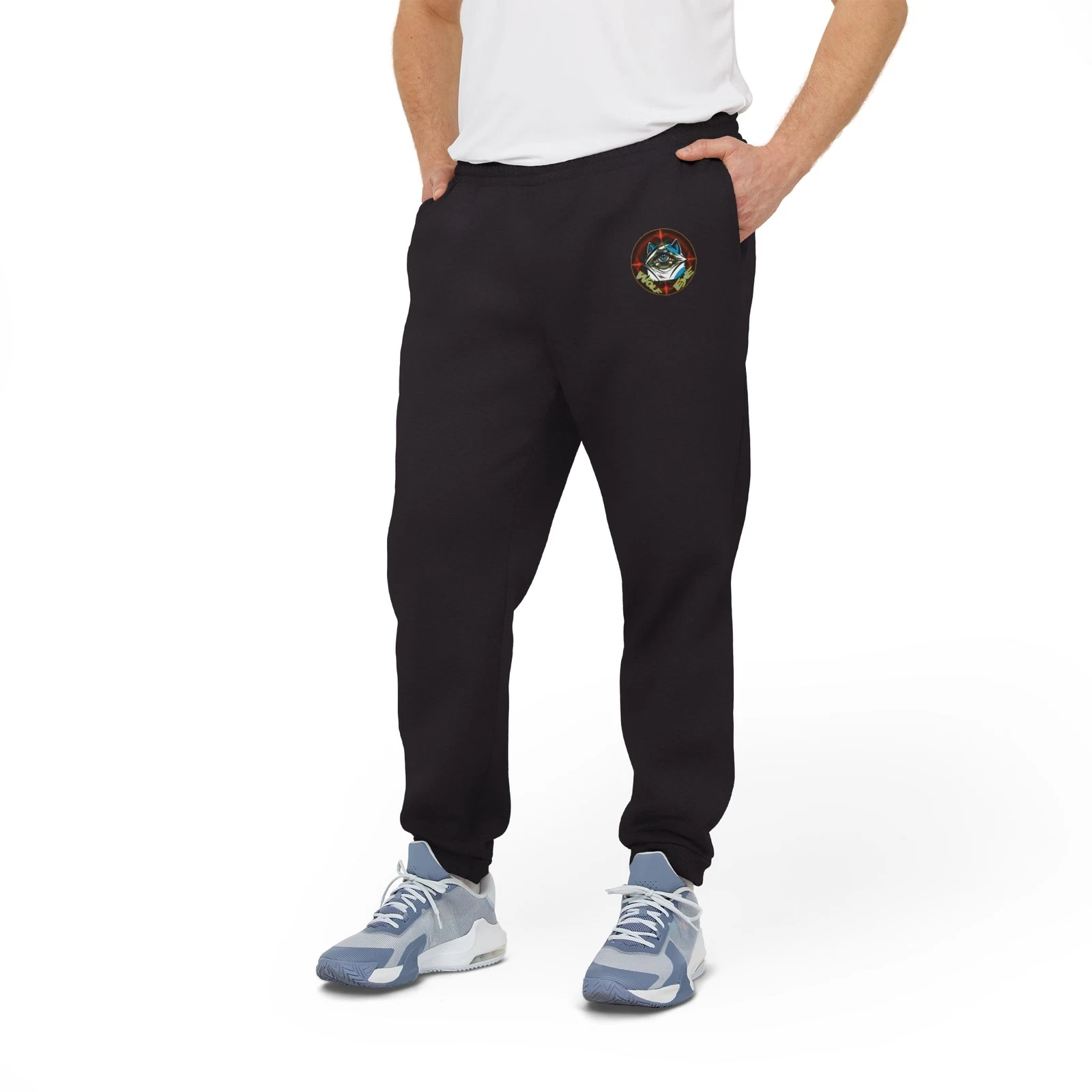 adidas Unisex Wolf Eye Fleece Joggers