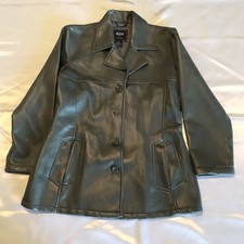 Helium Outerwear Women Yacket Sz L Gray 4 Buttons