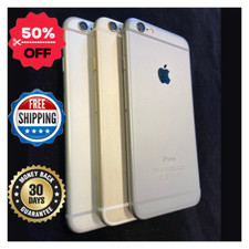 Apple iPhone 6 Plus 16GB/64GB Unlocked - Silver/Gold - Good Condition