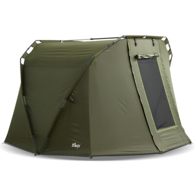 Lucx Lucx® Caracal Bivvy Vistent, 1 tot 2 personen, karpertent, carp dome visserstent 295 x 290