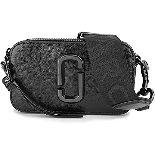 The Snapshot DTM Leather Camera Bag in Black - Marc Jacobs