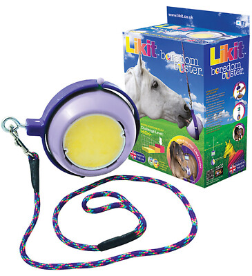 Likit Boredom Buster Rotating Hanging Horse Pony Stable Toy