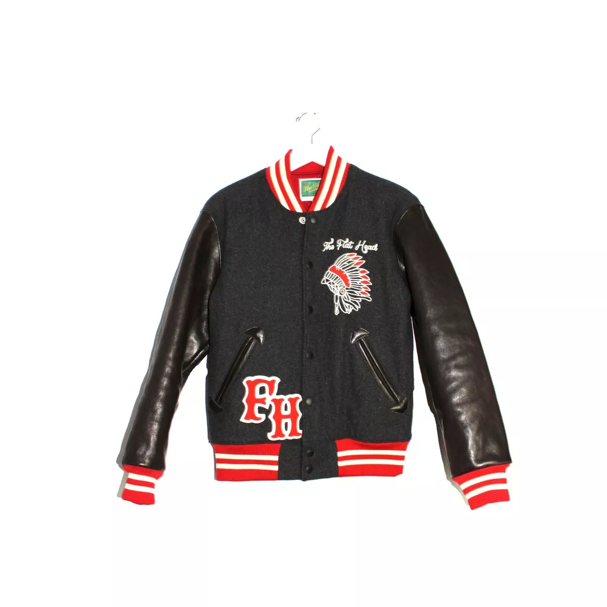 Wool stadium deals jacket