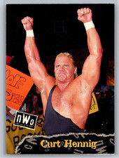 Curt Hennig 1998 Topps WCW/NWO Base Set Card #37 Mr. Perfect