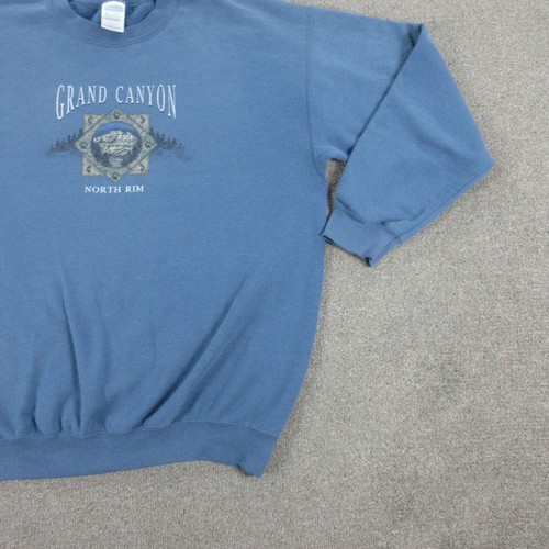 Grand Canyon Pullover Herren Large Blau Fleece Langarm Pullover ' - Bild 5 von 22