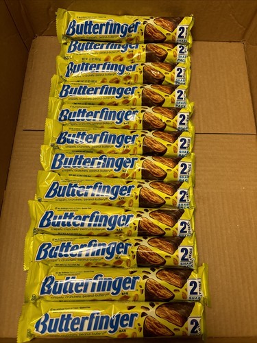 Butterfinger 12 PK Milk Chocolate Candy Bars, Share Size EXP 08/25