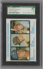 1973 Topps #615 Mike Schmidt-John Hilton-Ron Cey RC SGC 6 Philadelphia Phillies